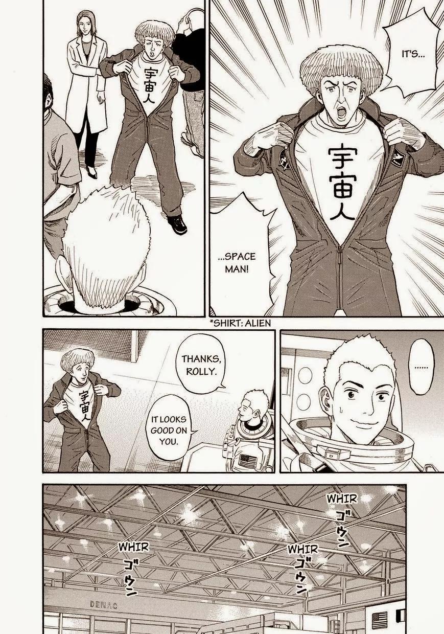 Uchuu Kyoudai Chapter 168 page 18 - Chapter 168: A Tiny Note & A Huge Good Luck Charm