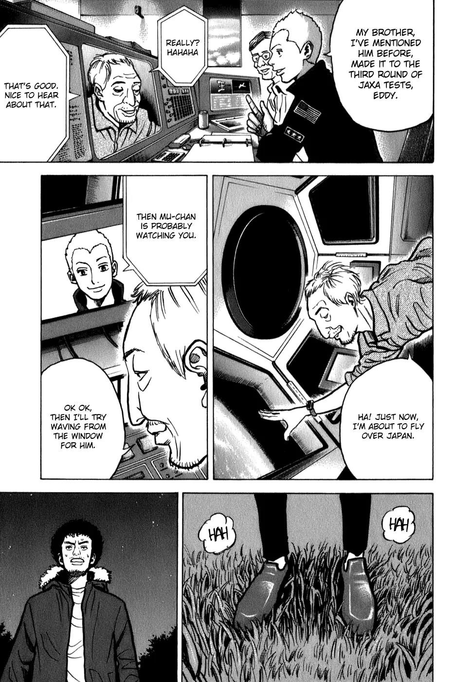 Uchuu Kyoudai Chapter 17 page 18 - Chapter 17 : Every Person's Resolve