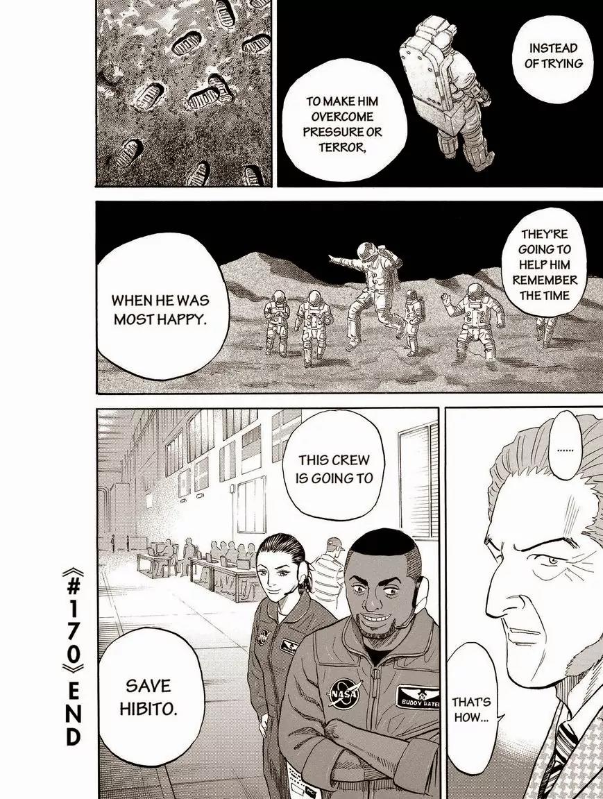 Uchuu Kyoudai Chapter 170 page 20 - Chapter 170: How To Save Hibito