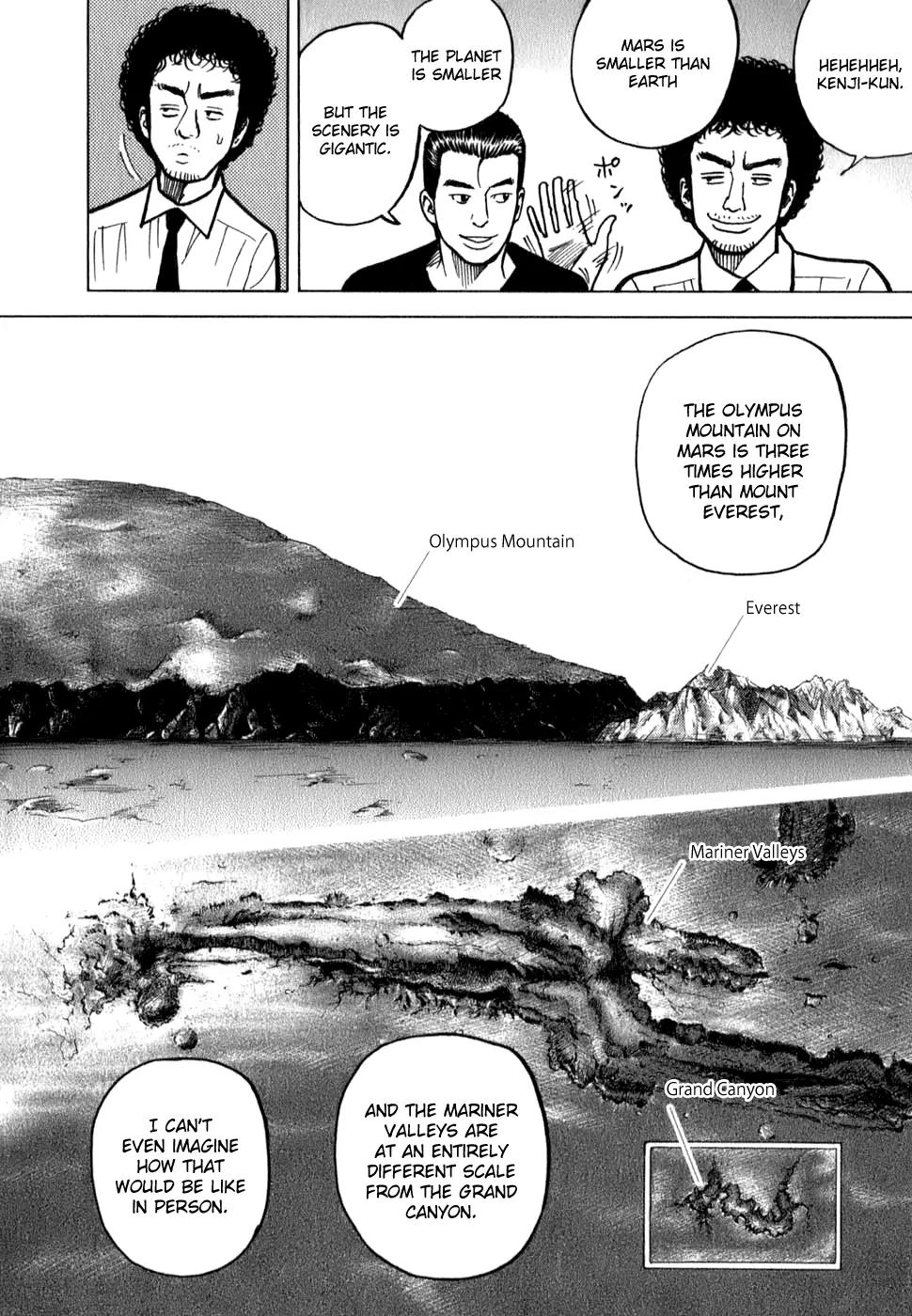 Uchuu Kyoudai Chapter 18 page 13 - Chapter 18 : I Hope to Beat the ISS