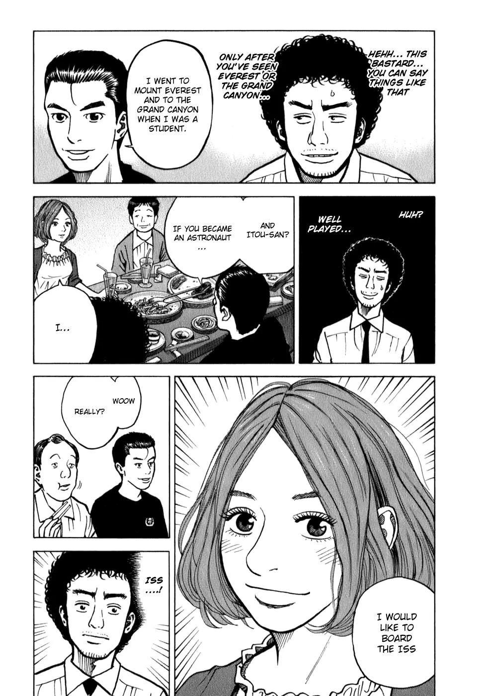 Uchuu Kyoudai Chapter 18 page 14 - Chapter 18 : I Hope to Beat the ISS