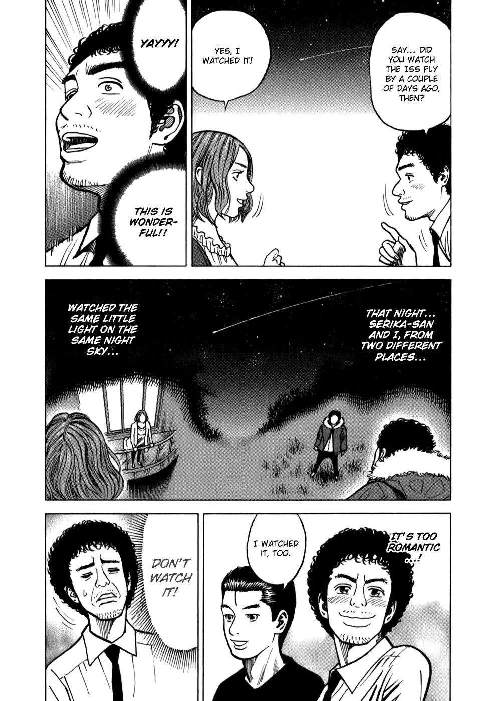 Uchuu Kyoudai Chapter 18 page 15 - Chapter 18 : I Hope to Beat the ISS