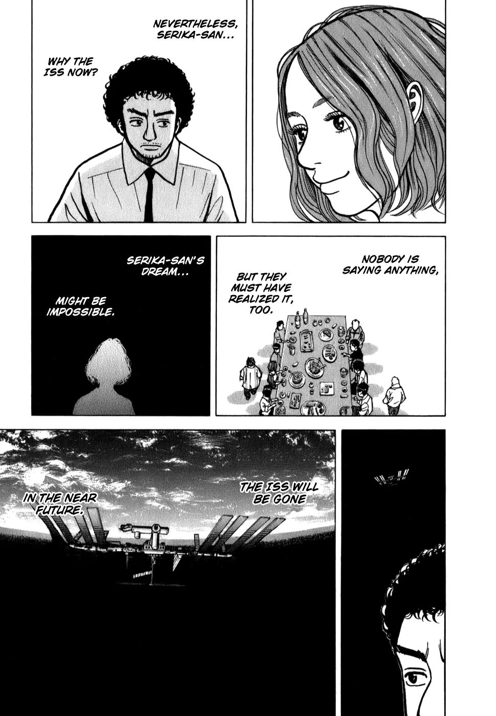 Uchuu Kyoudai Chapter 18 page 16 - Chapter 18 : I Hope to Beat the ISS