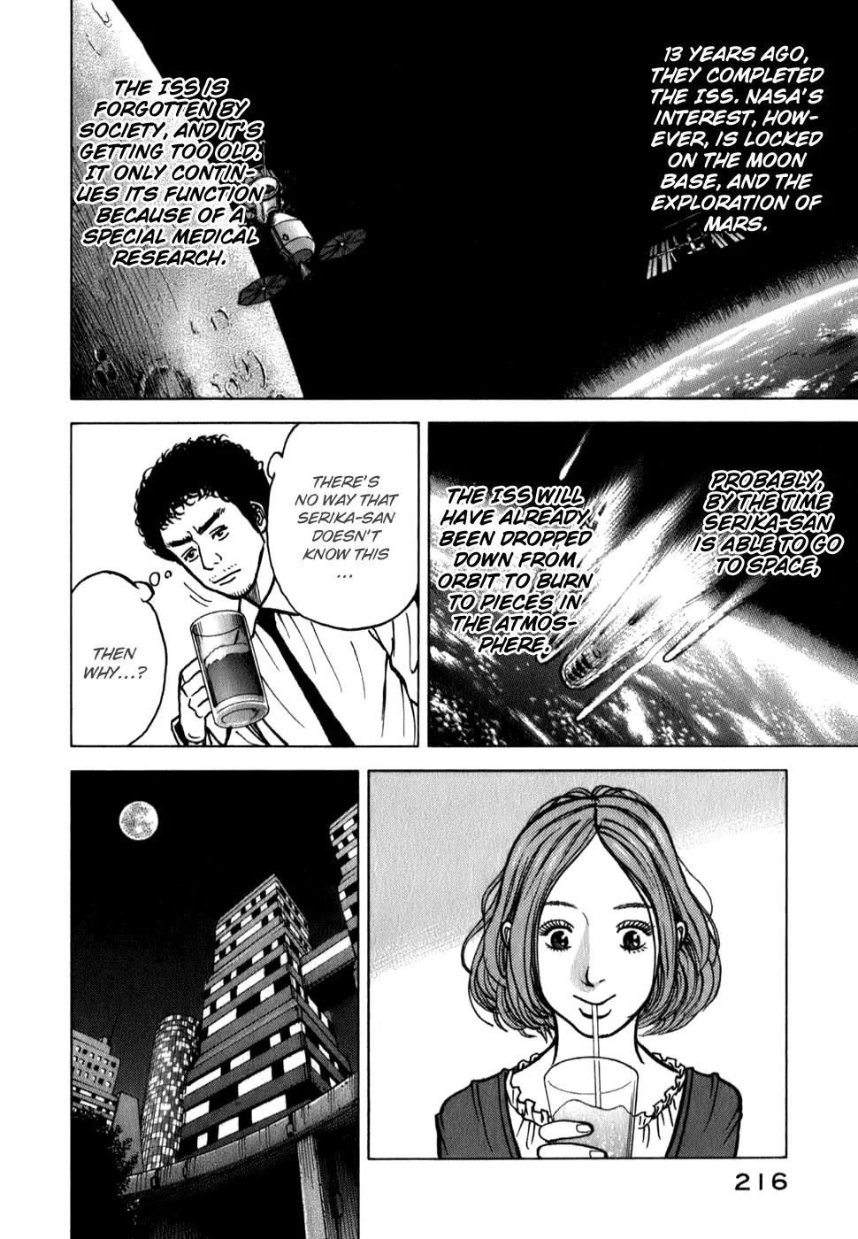 Uchuu Kyoudai Chapter 18 page 17 - Chapter 18 : I Hope to Beat the ISS