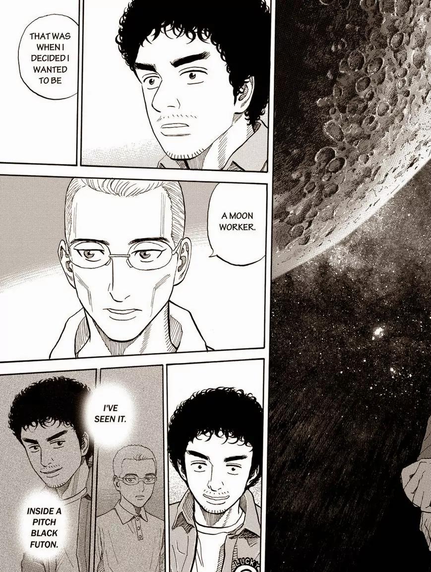 Uchuu Kyoudai Chapter 189 page 19 - Chapter 189: Moon Worker