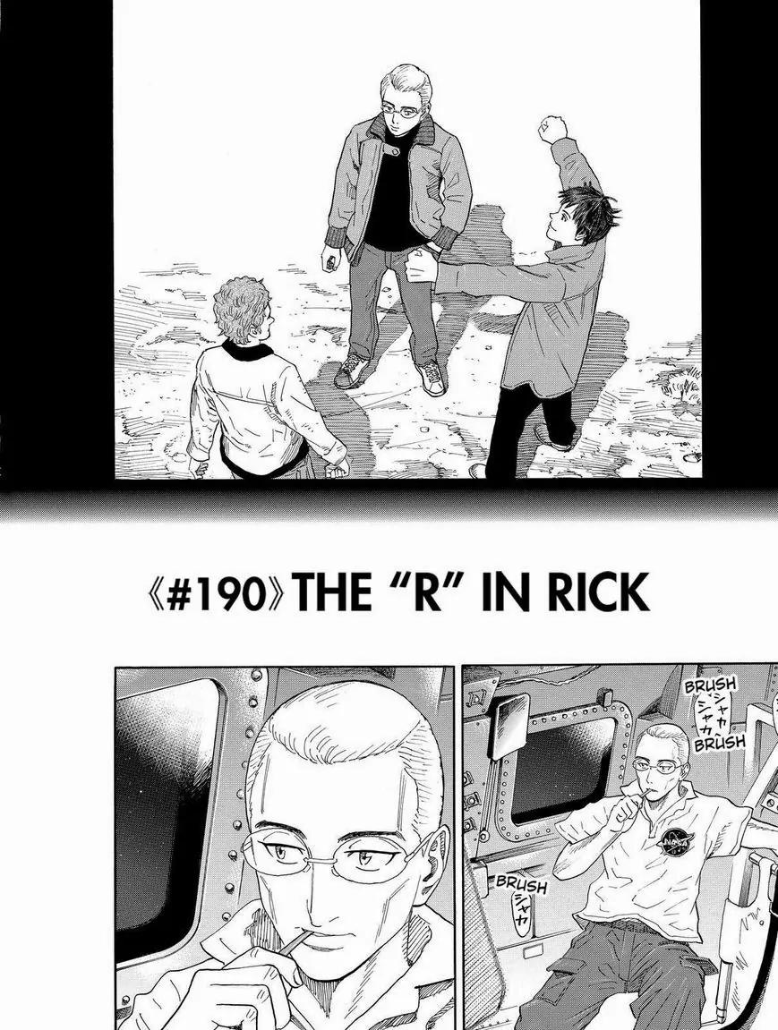 Uchuu Kyoudai Chapter 190 page 2 - Chapter 190: The "R" In Rick