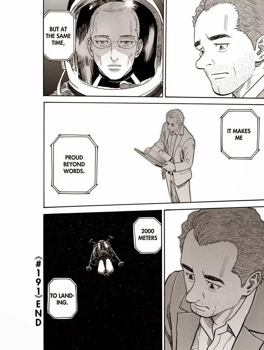 Uchuu Kyoudai Chapter 191 page 20 - Chapter 191: Before The Landing