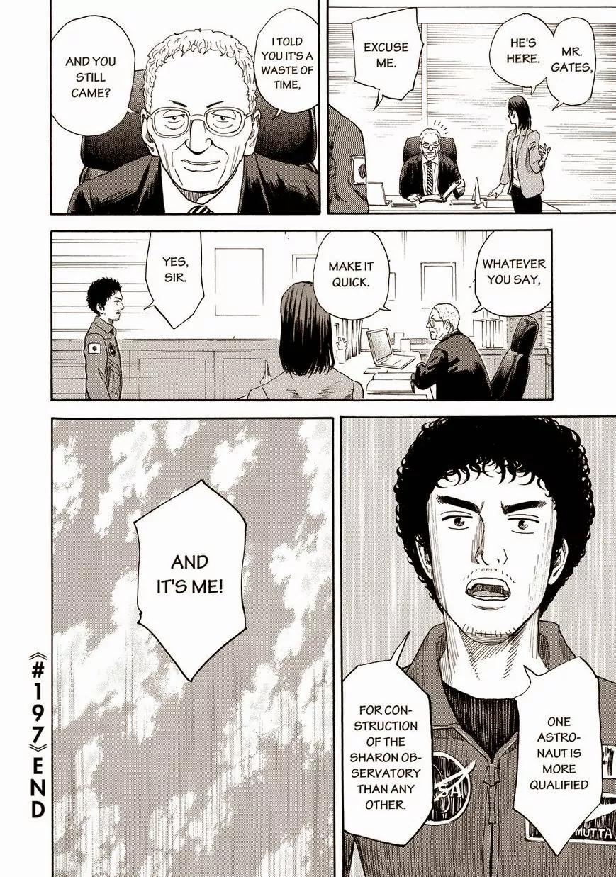 Uchuu Kyoudai Chapter 197 page 20 - Chapter 197: It's Me