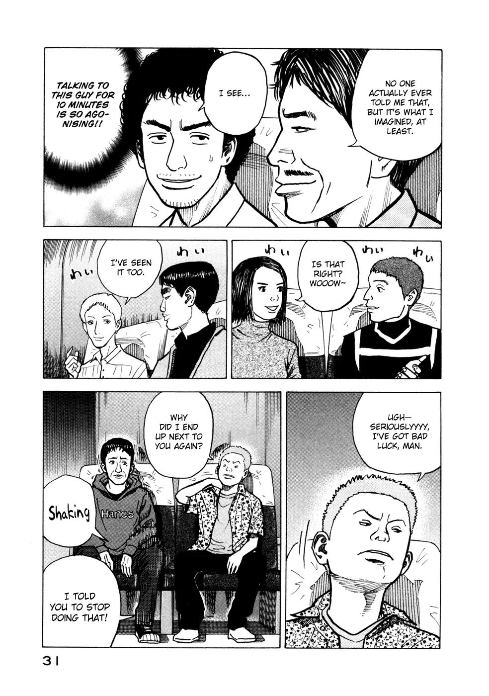 Uchuu Kyoudai Chapter 20 page 10 - Chapter 20 : Run Bus Run