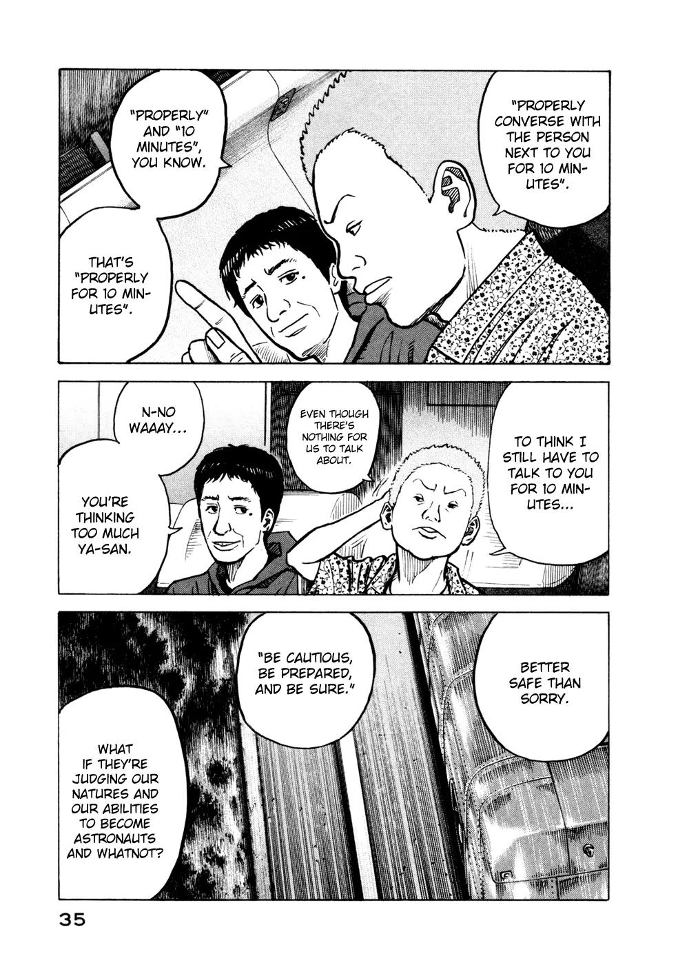 Uchuu Kyoudai Chapter 20 page 14 - Chapter 20 : Run Bus Run