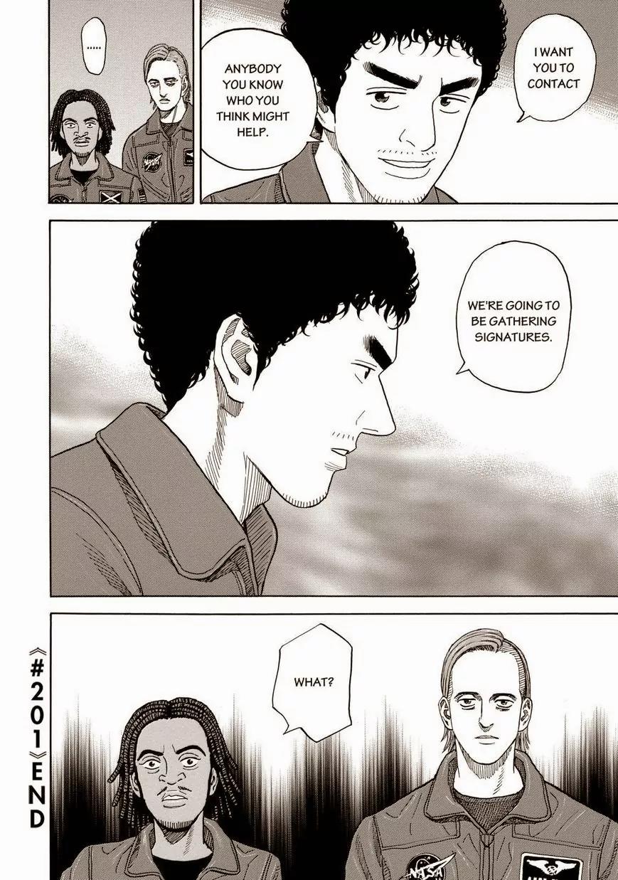 Uchuu Kyoudai Chapter 201 page 20 - Chapter 201: Ending The ISS