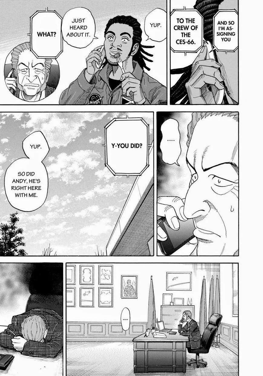 Uchuu Kyoudai Chapter 210 page 9 - Chapter 210: The CES-066 Crew
