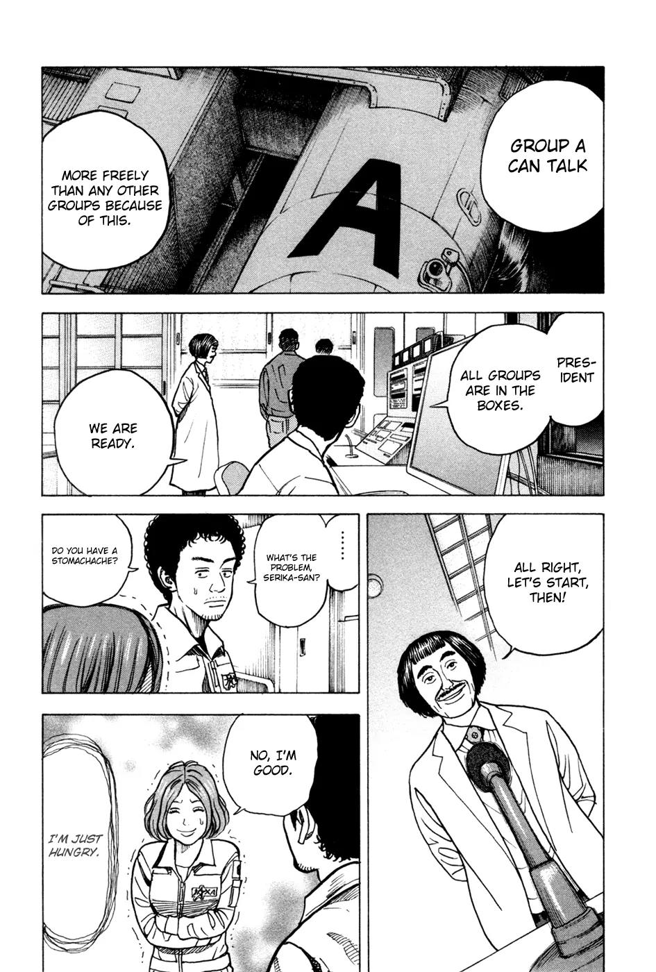 Uchuu Kyoudai Chapter 22 page 18 - Chapter 22 : Closed Box