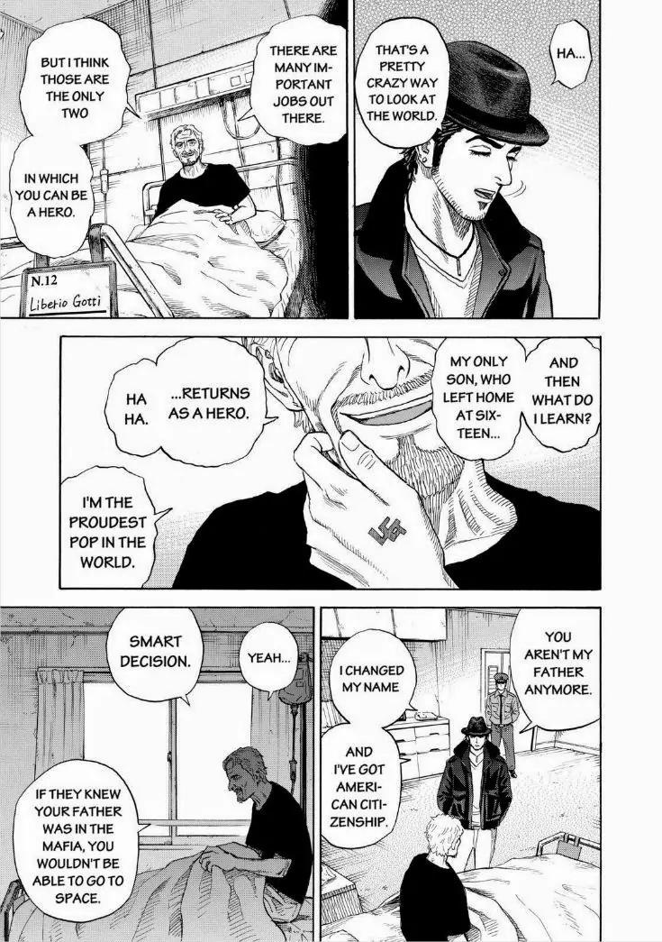 Uchuu Kyoudai Chapter 225 page 13 - Chapter 225: Liberio Gotti