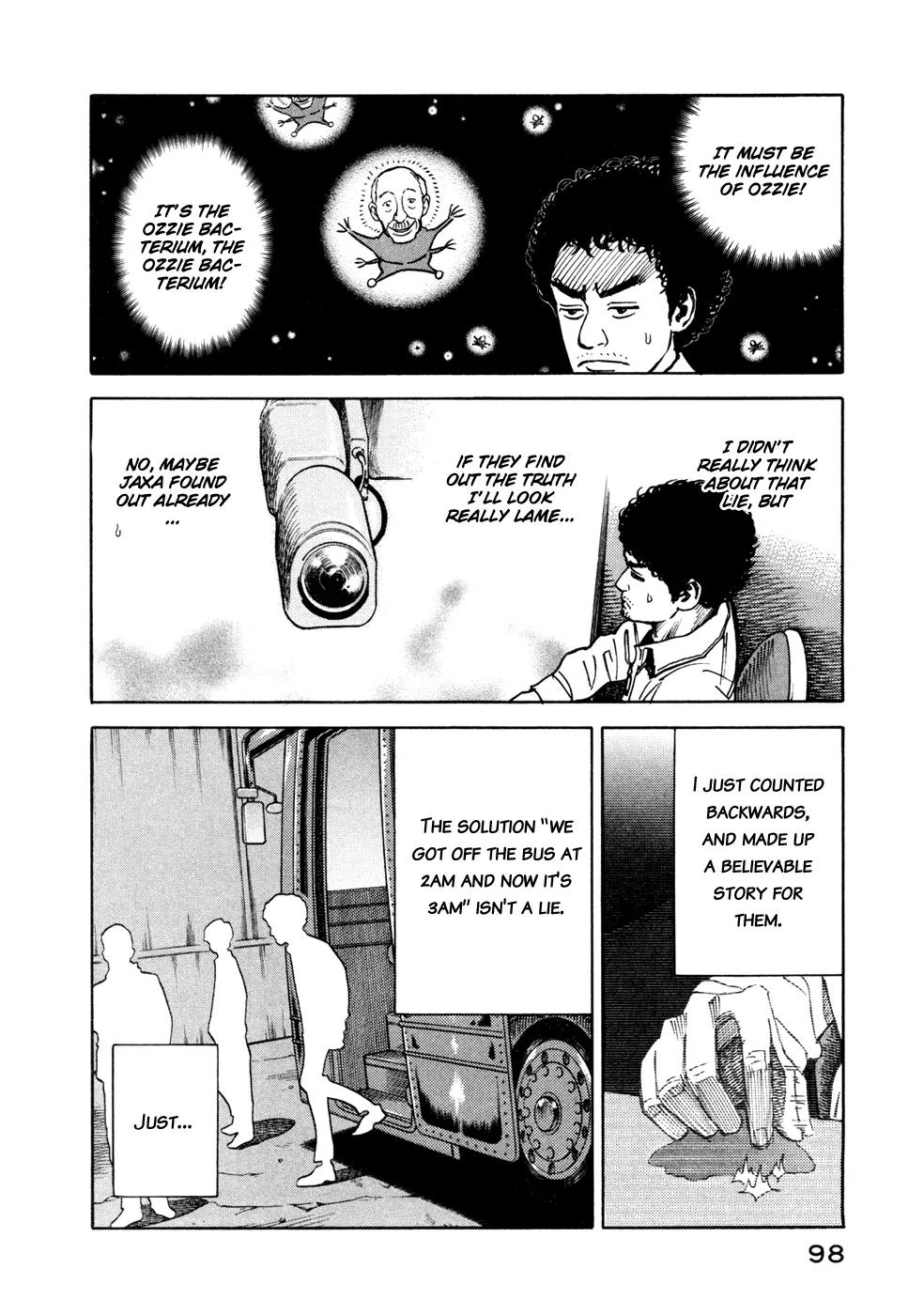 Uchuu Kyoudai Chapter 23 page 15 - Chapter 23 : What Time is it Now?