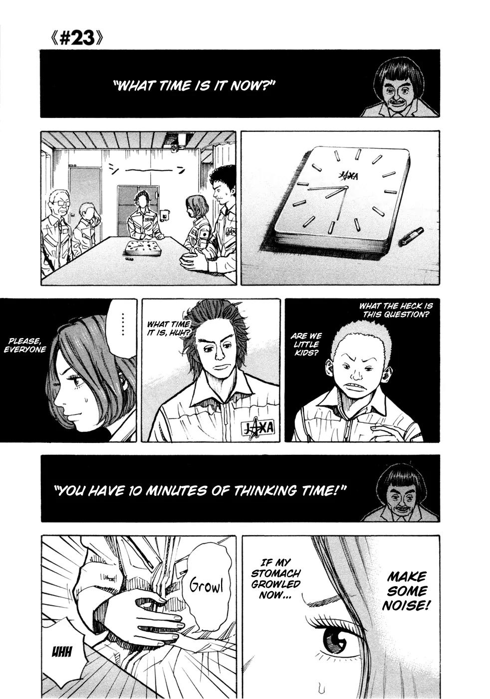 Uchuu Kyoudai Chapter 23 page 2 - Chapter 23 : What Time is it Now?