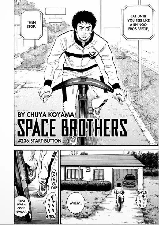 Uchuu Kyoudai Chapter 236 page 2 - Chapter 236: Start Button