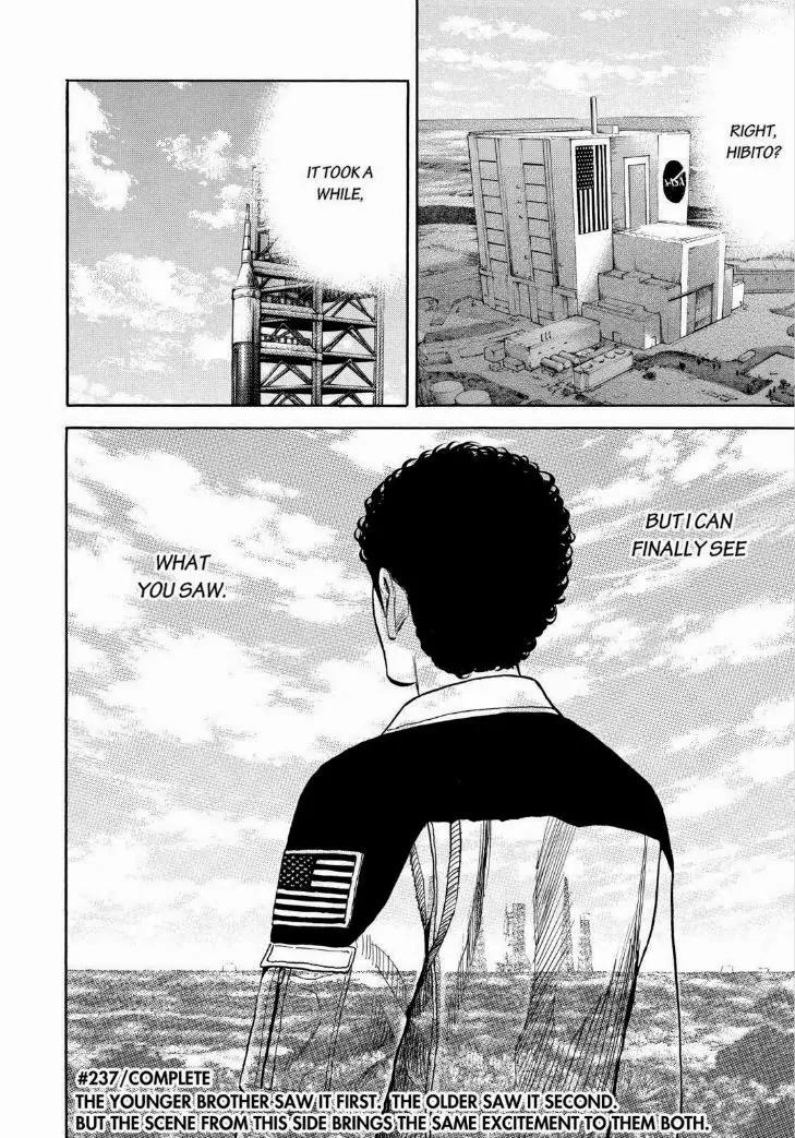 Uchuu Kyoudai Chapter 237 page 20 - Chapter 237: What Hibito's Seen