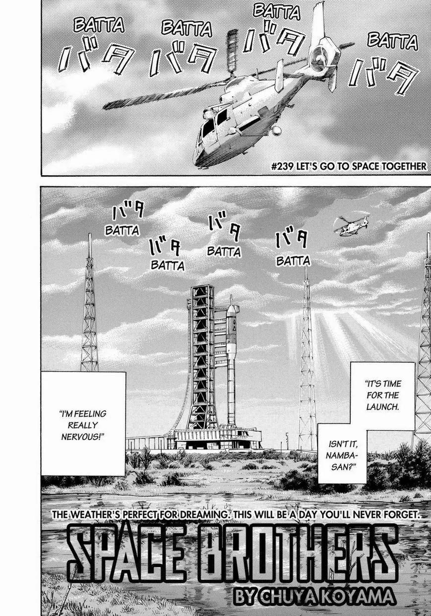 Uchuu Kyoudai Chapter 239 page 2 - Chapter 239: Let's Go to Space Together