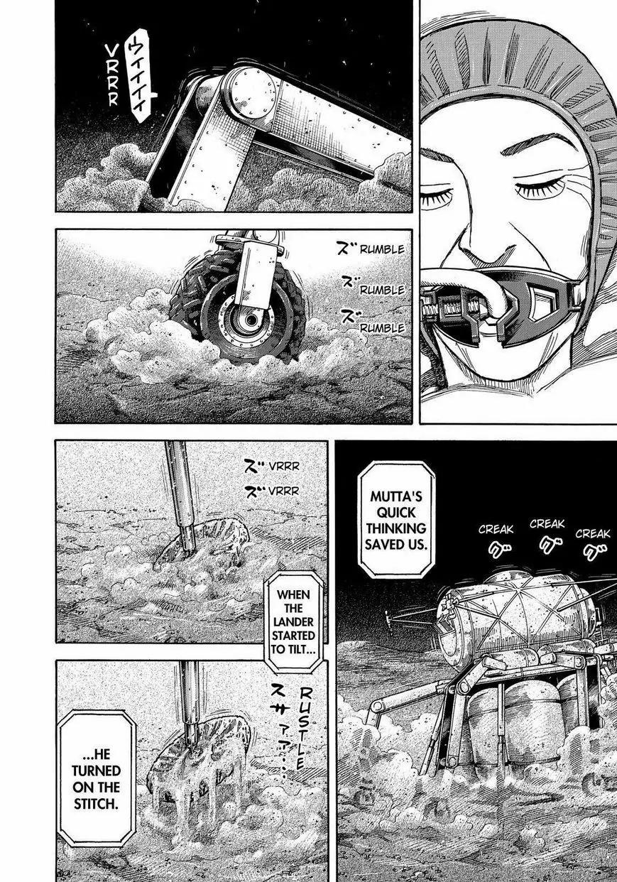 Uchuu Kyoudai Chapter 248 page 14 - Chapter 248: The Most Important Mission is not to Give Up.