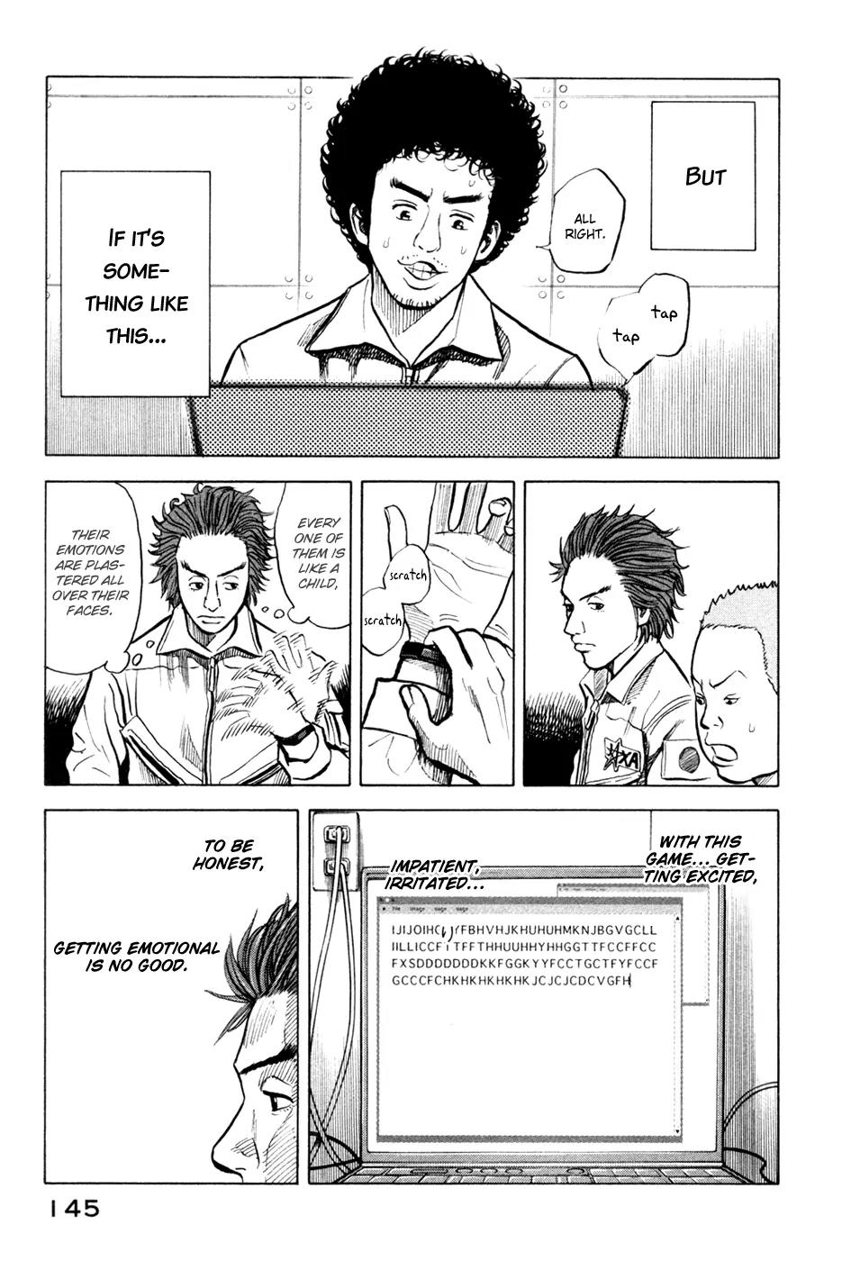 Uchuu Kyoudai Chapter 25 page 16 - Chapter 25 : Black Wristband