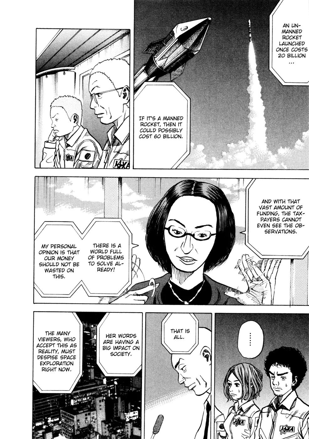 Uchuu Kyoudai Chapter 25 page 19 - Chapter 25 : Black Wristband