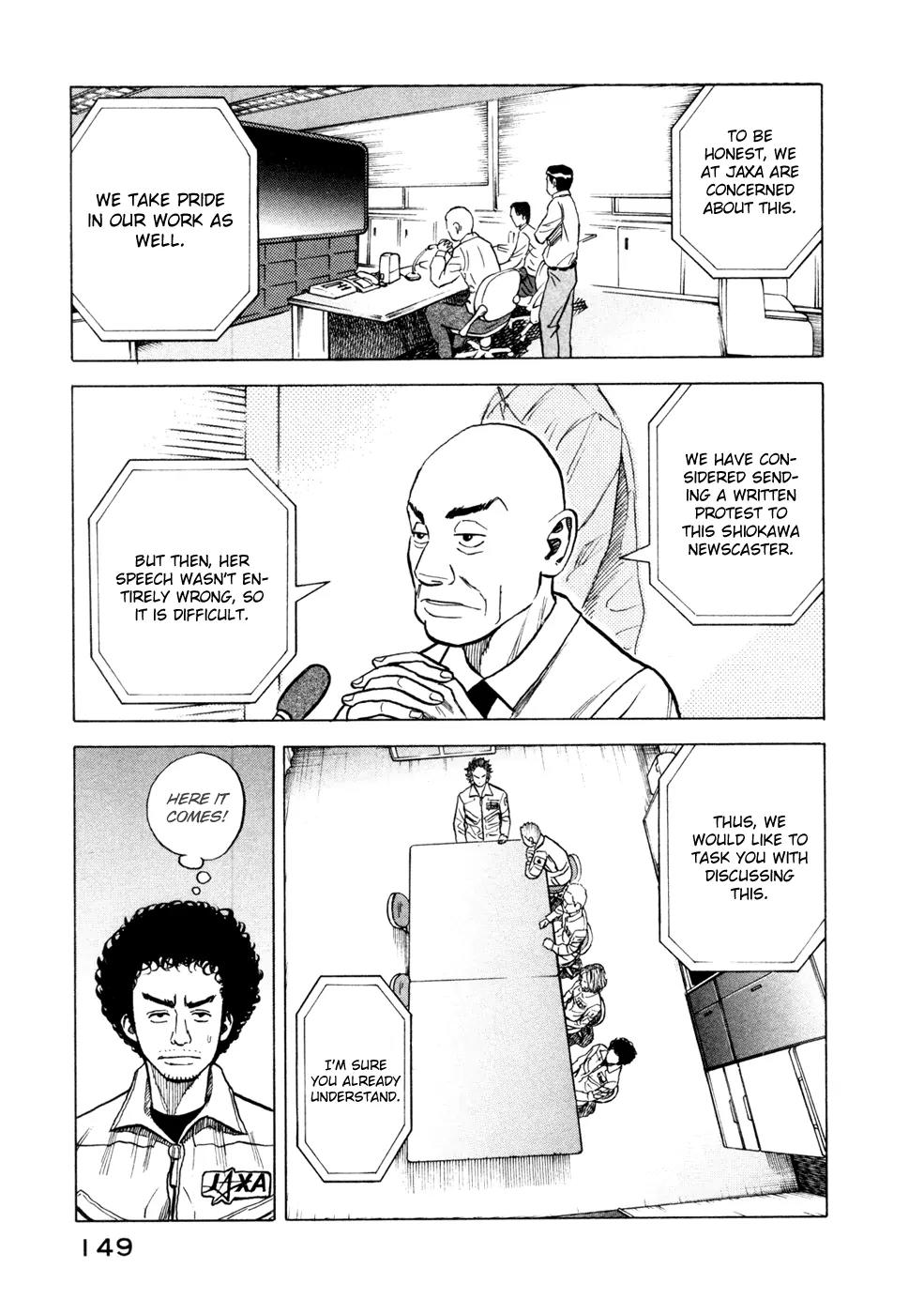 Uchuu Kyoudai Chapter 25 page 20 - Chapter 25 : Black Wristband