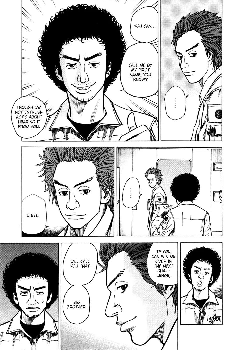 Uchuu Kyoudai Chapter 25 page 6 - Chapter 25 : Black Wristband
