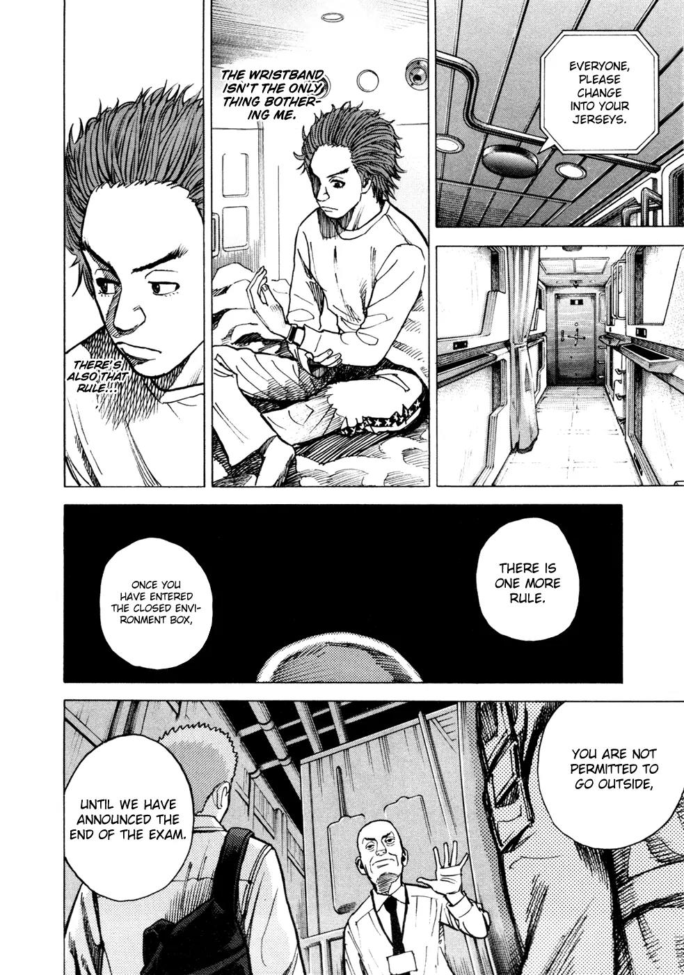 Uchuu Kyoudai Chapter 25 page 7 - Chapter 25 : Black Wristband