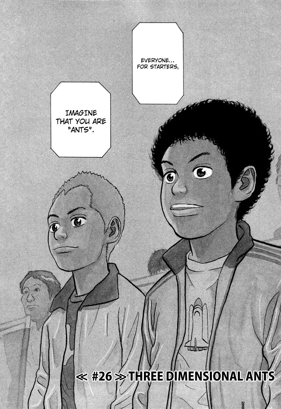 Uchuu Kyoudai Chapter 26 page 3 - Chapter 26 : Three Dimensional Ants