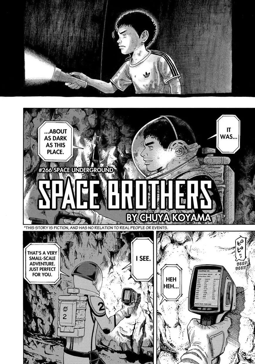 Uchuu Kyoudai Chapter 266 page 4 - Chapter 266: Space Underground