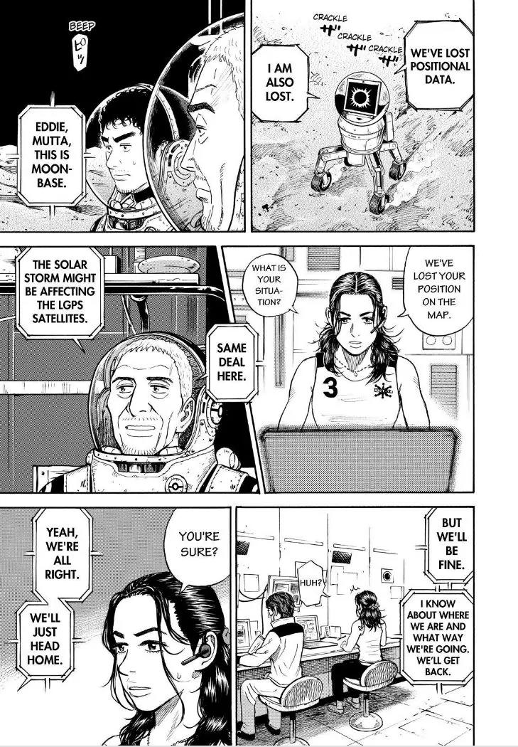 Uchuu Kyoudai Chapter 272 page 15 - Chapter 272: The Tracks of Hope