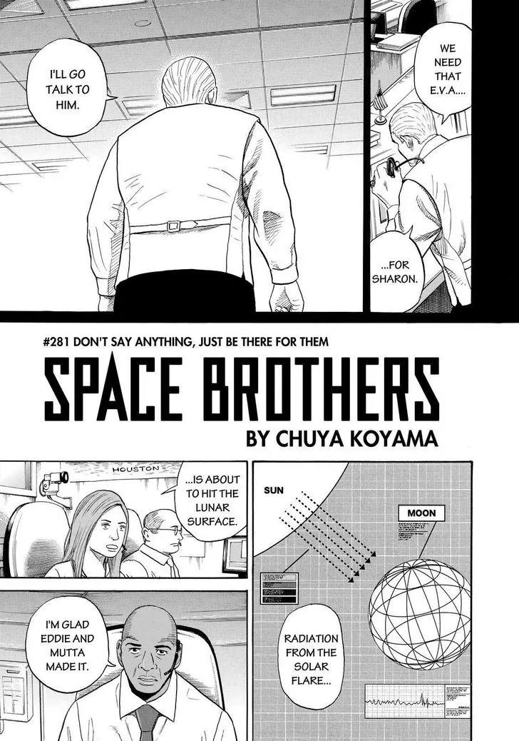 Uchuu Kyoudai Chapter 281 page 5 - Chapter 281: Don't Say Anything, Just Be There For Them