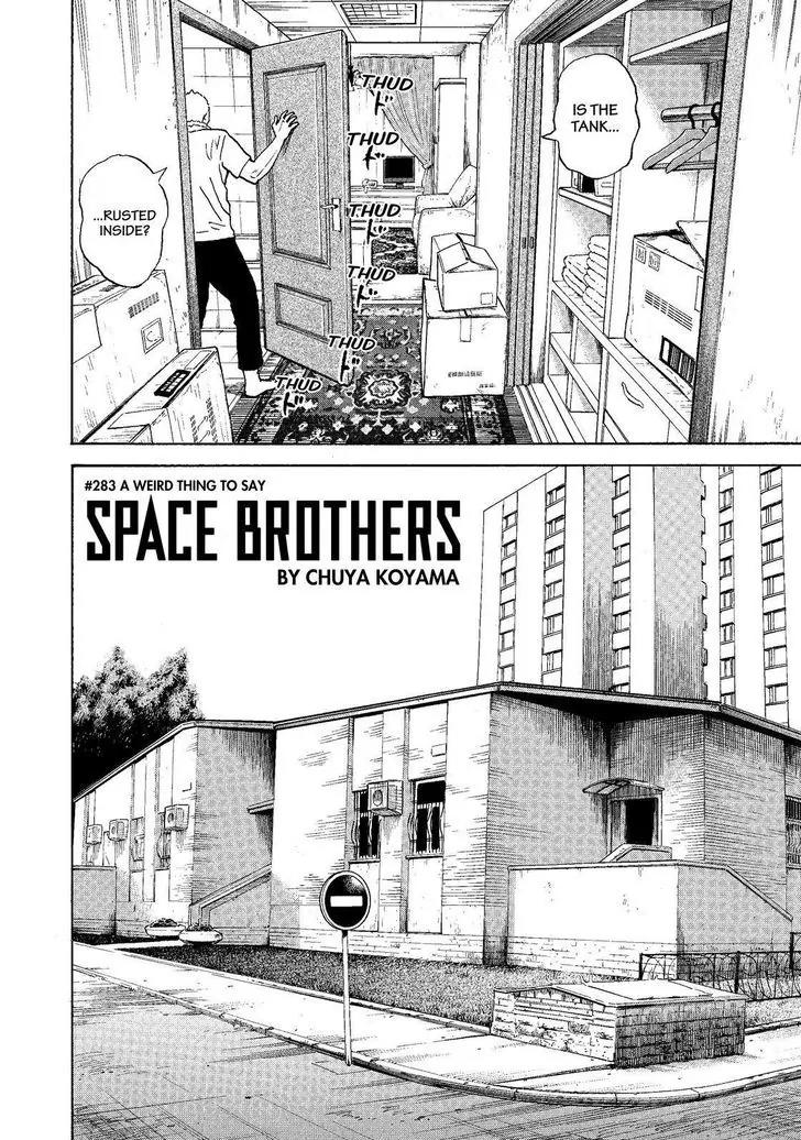 Uchuu Kyoudai Chapter 283 page 2 - Chapter 283: A Weird Thing to Say