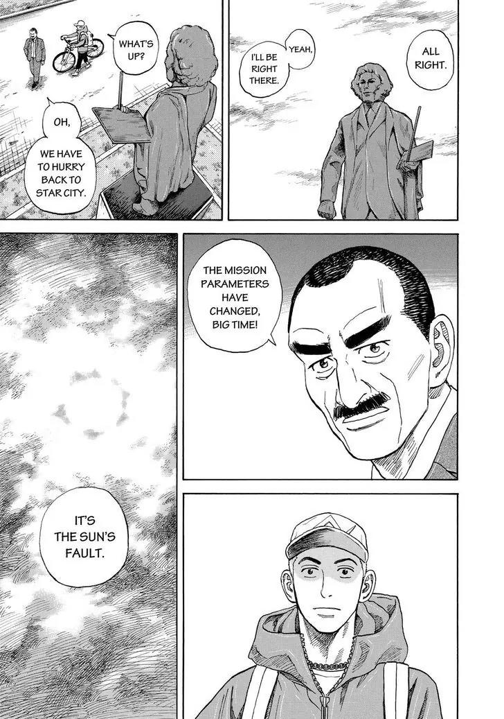 Uchuu Kyoudai Chapter 291 page 18 - Chapter 291: The Sun's Fault