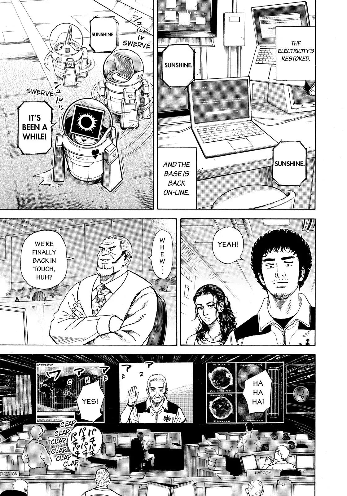 Uchuu Kyoudai Chapter 295 page 18 - Chapter 295