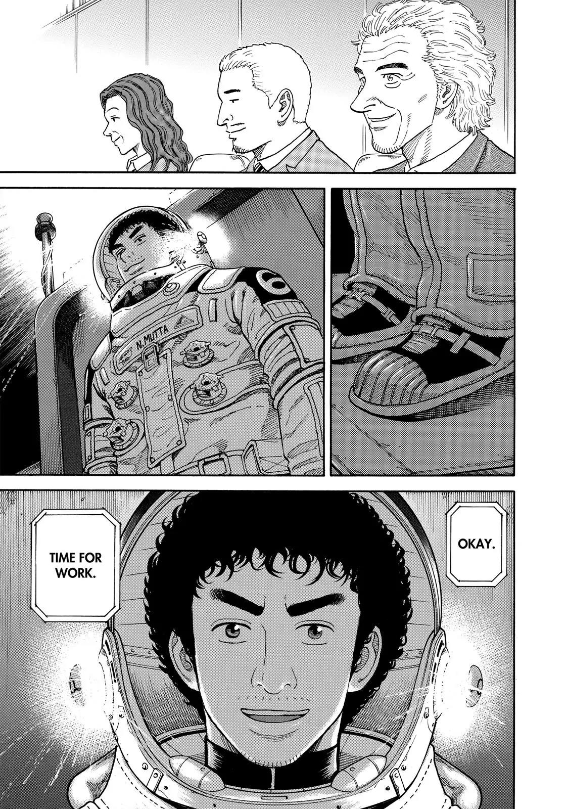 Uchuu Kyoudai Chapter 296 page 12 - Chapter 296: Work