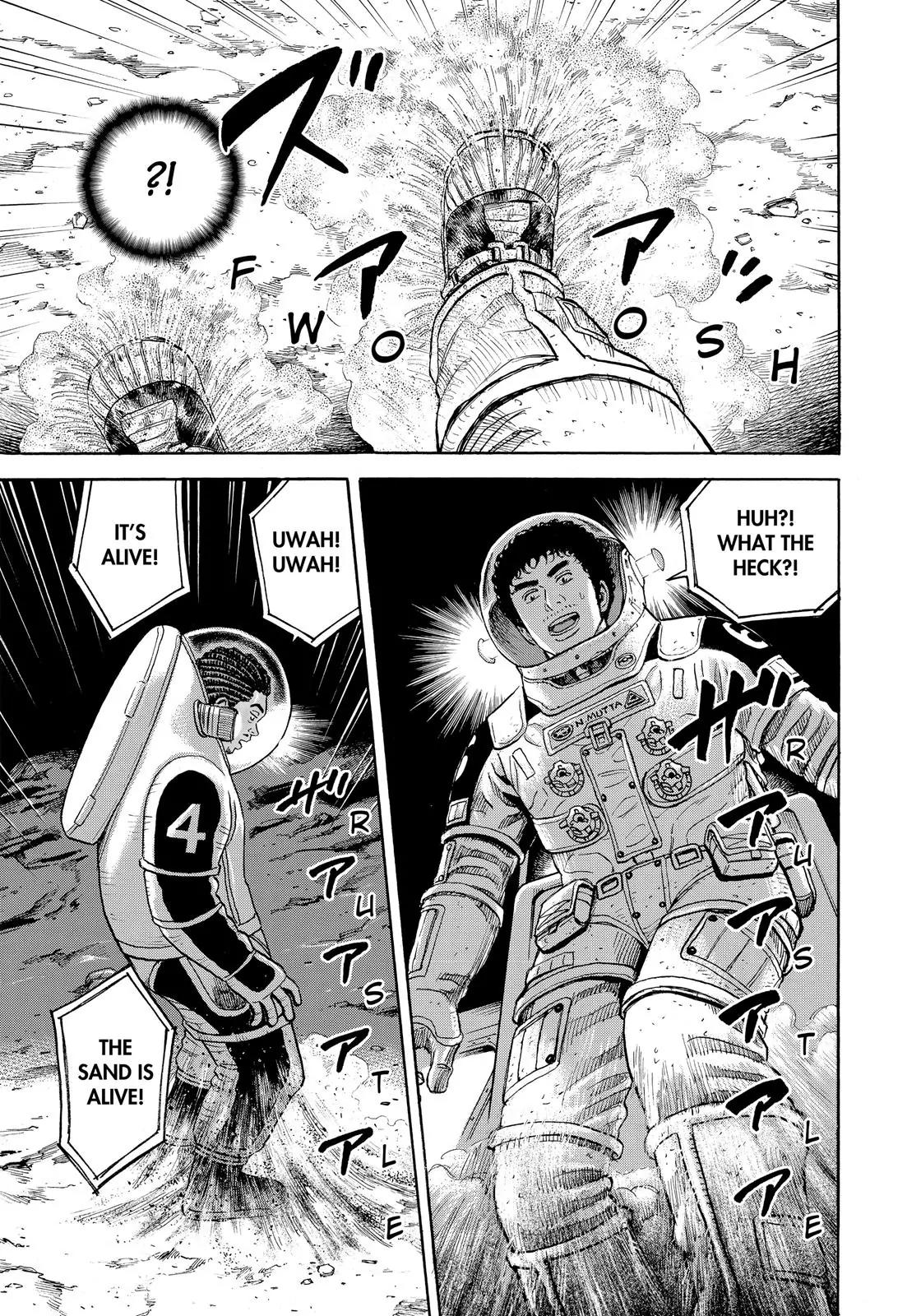Uchuu Kyoudai Chapter 296 page 14 - Chapter 296: Work