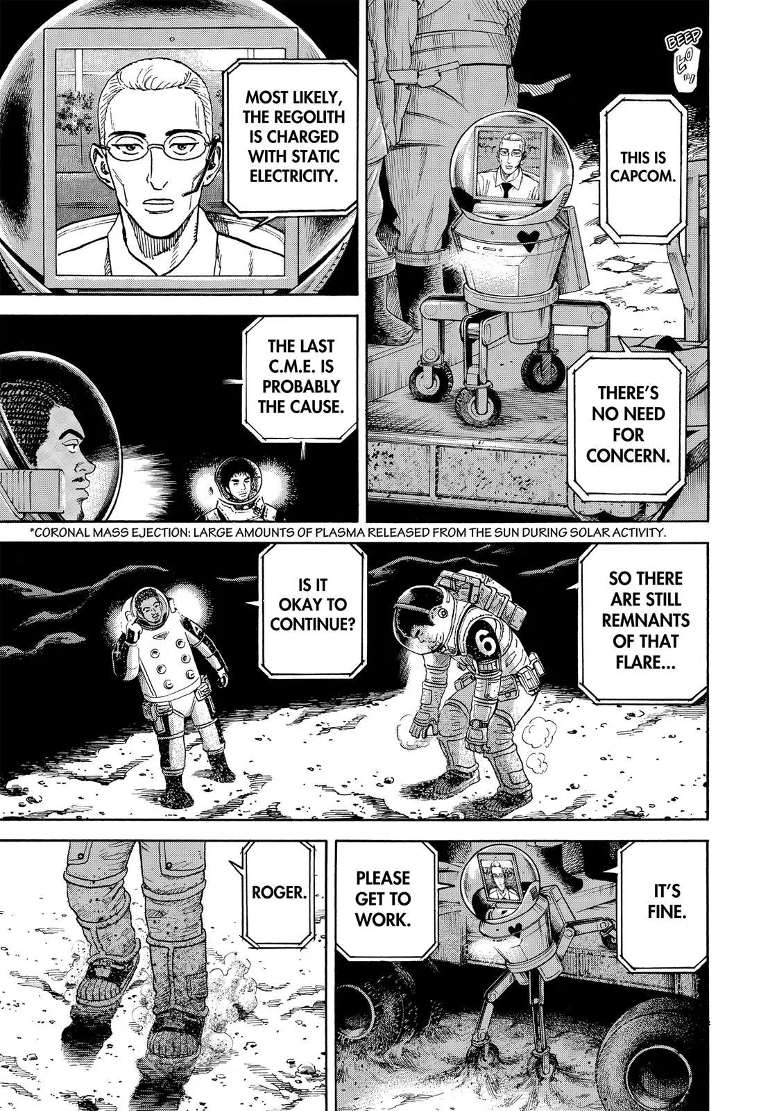 Uchuu Kyoudai Chapter 296 page 16 - Chapter 296: Work