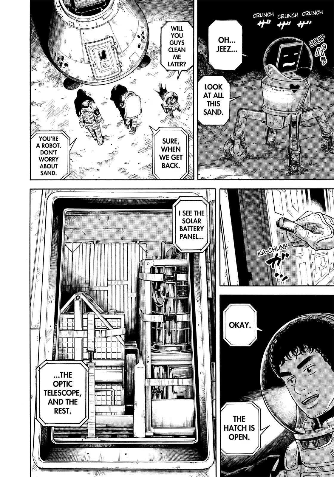 Uchuu Kyoudai Chapter 296 page 17 - Chapter 296: Work