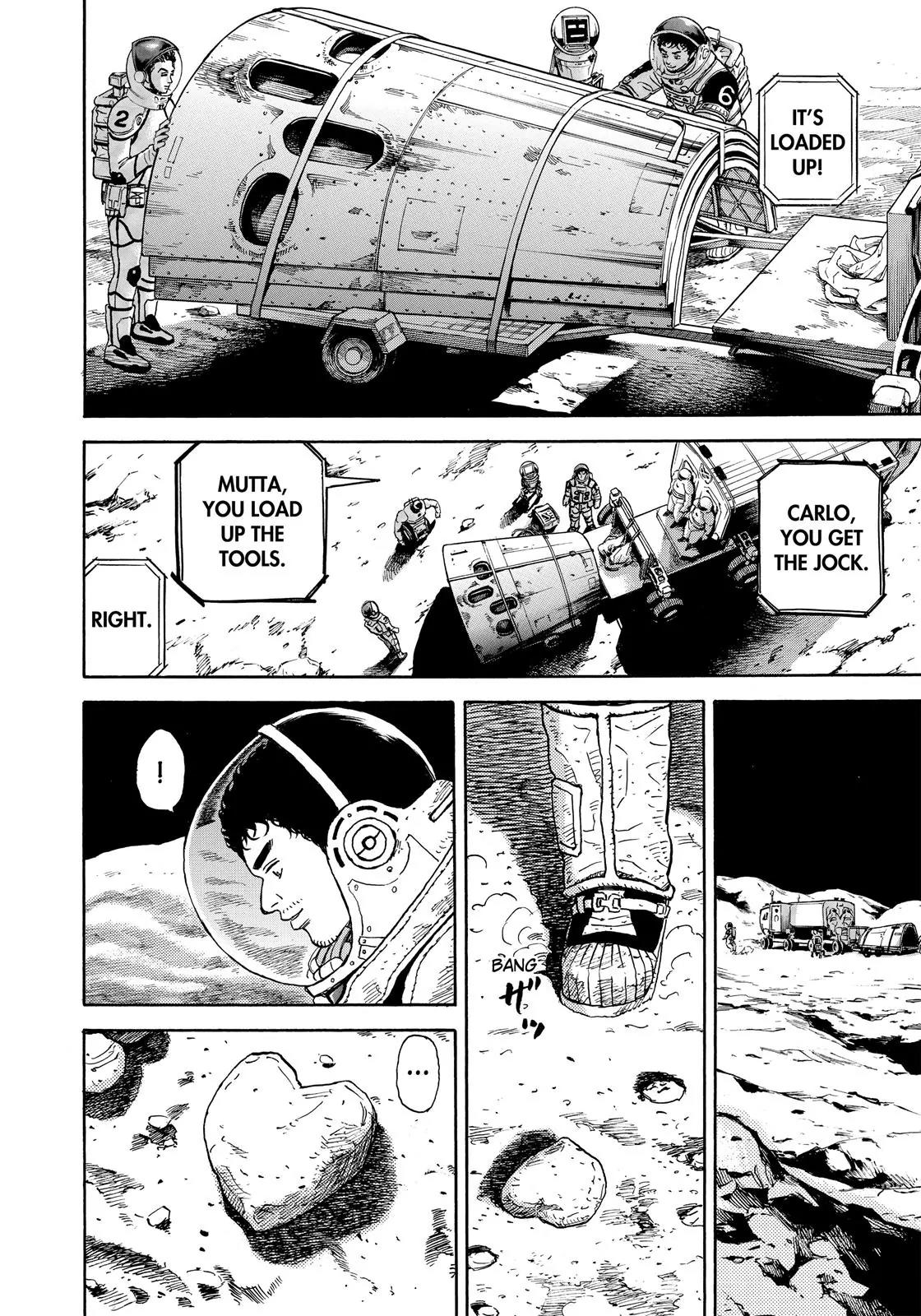 Uchuu Kyoudai Chapter 299 page 14 - Chapter 299: For Some Reason, It's Always Hibito
