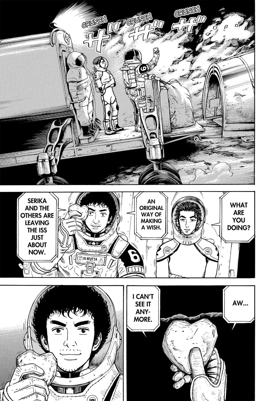 Uchuu Kyoudai Chapter 299 page 19 - Chapter 299: For Some Reason, It's Always Hibito