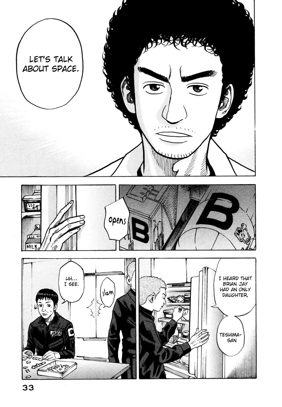 Uchuu Kyoudai Chapter 30 page 10 - Chapter 30 : Let's Talk About Space