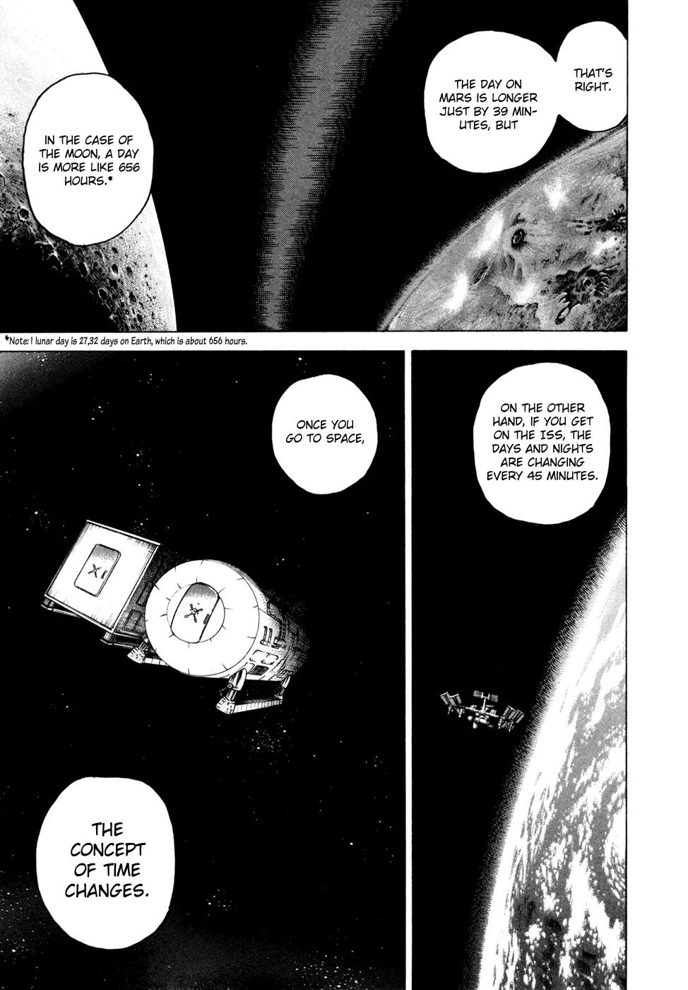 Uchuu Kyoudai Chapter 30 page 16 - Chapter 30 : Let's Talk About Space