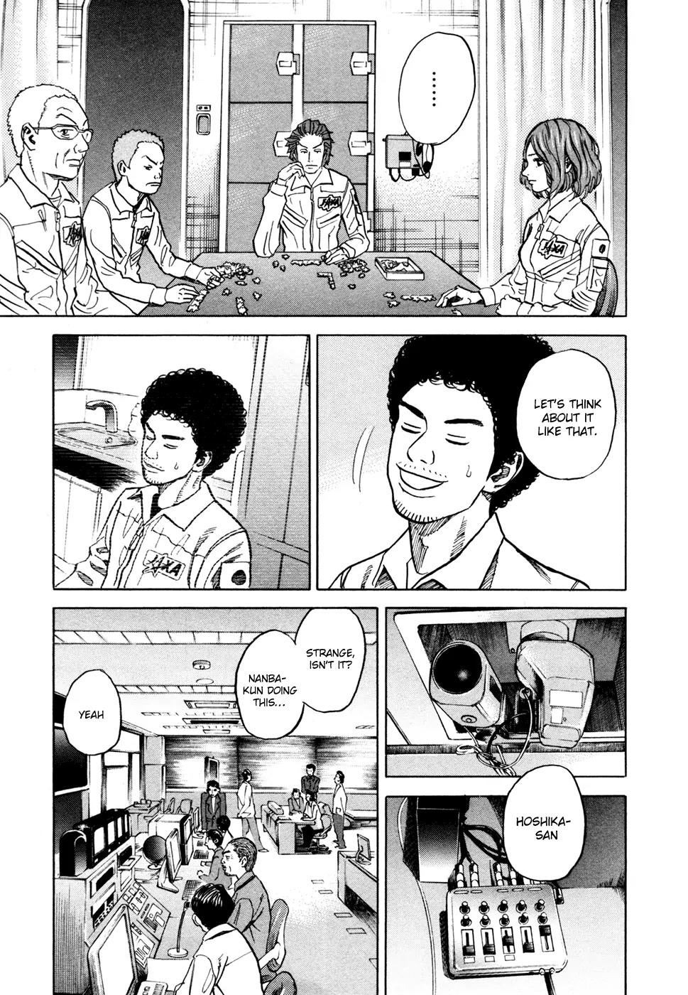 Uchuu Kyoudai Chapter 30 page 18 - Chapter 30 : Let's Talk About Space