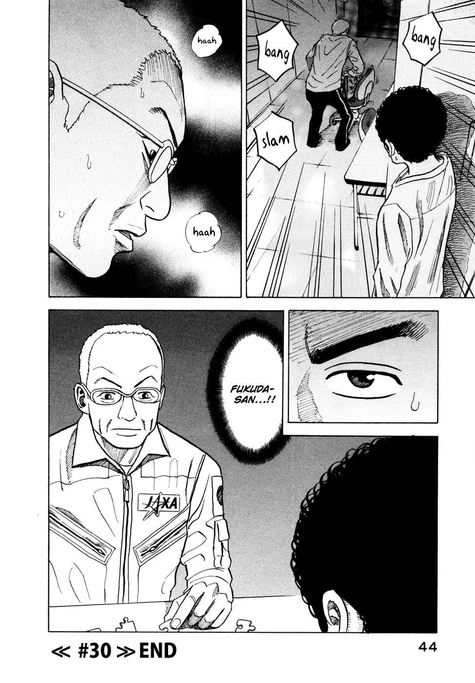 Uchuu Kyoudai Chapter 30 page 21 - Chapter 30 : Let's Talk About Space