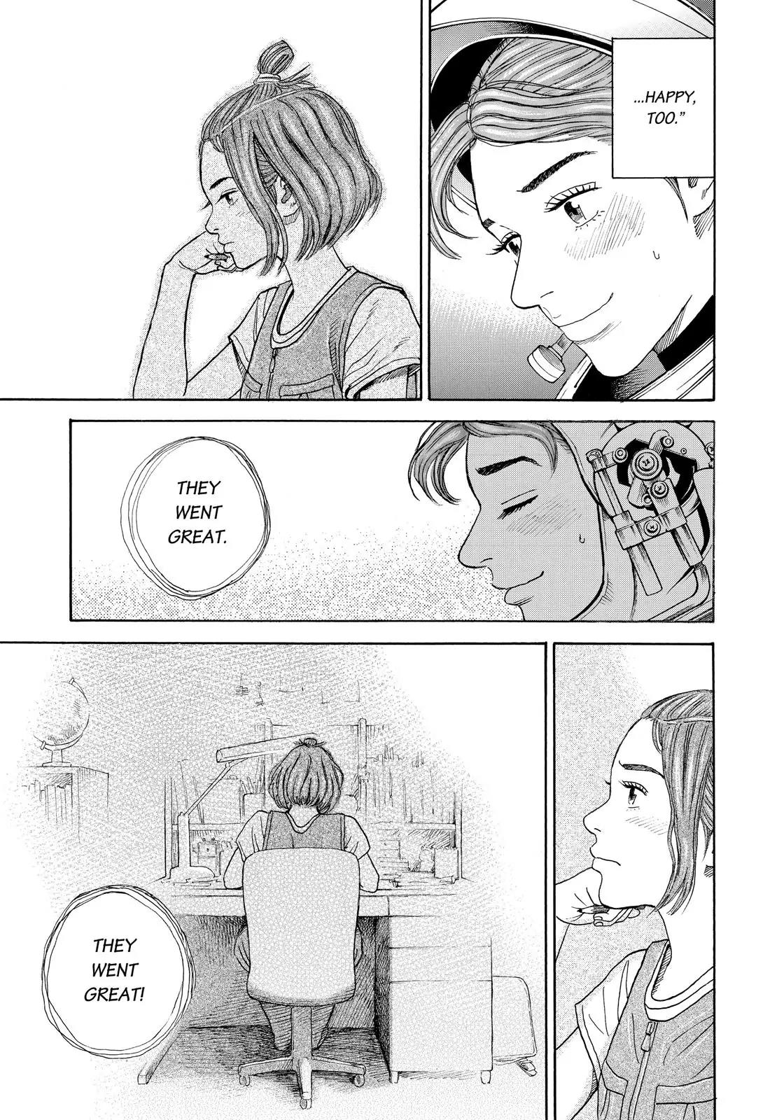 Uchuu Kyoudai Chapter 300 page 14 - Chapter 300: Celebratory Fireworks