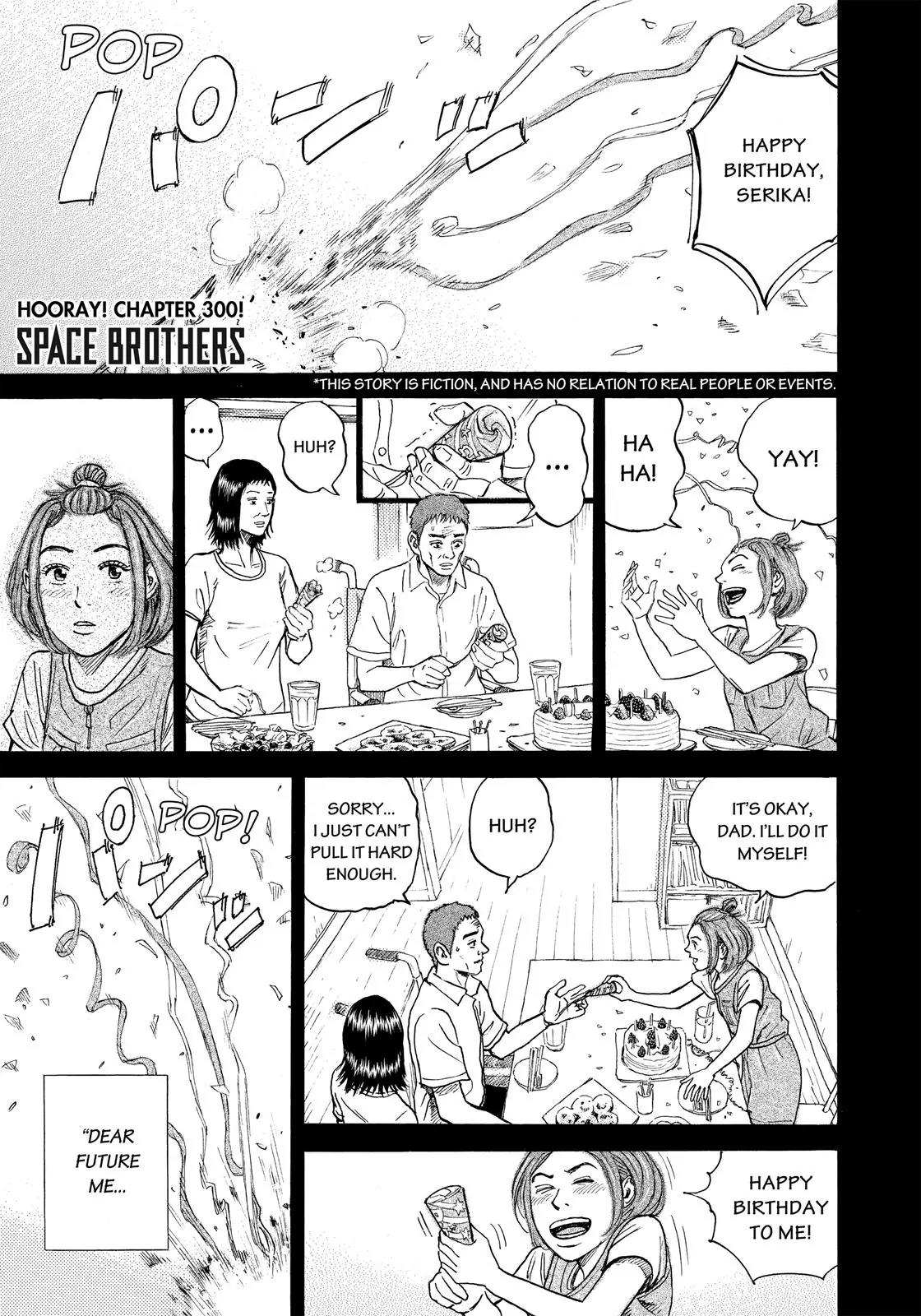 Uchuu Kyoudai Chapter 300 page 2 - Chapter 300: Celebratory Fireworks