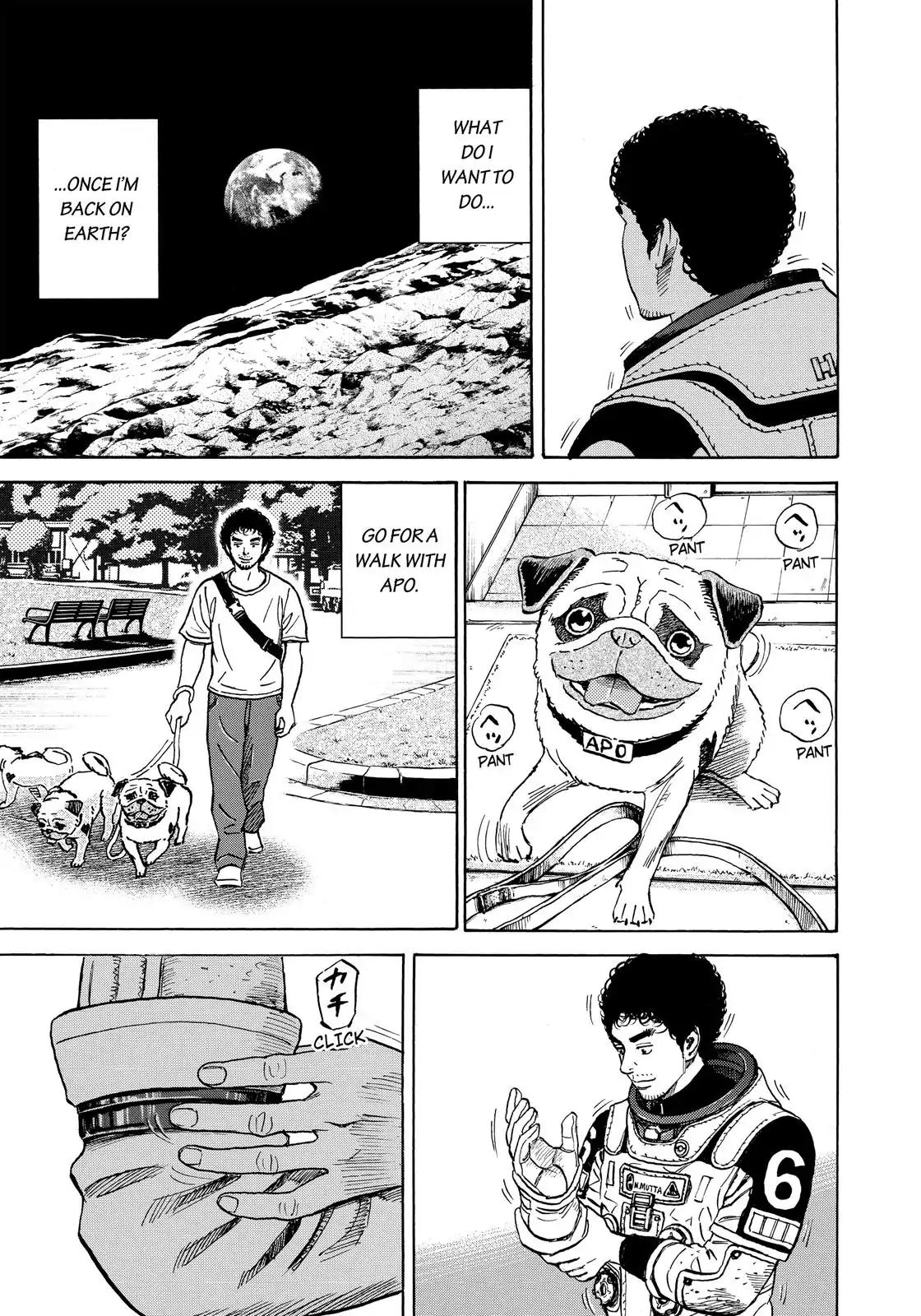 Uchuu Kyoudai Chapter 302 page 12 - Chapter 302: For That Instant...