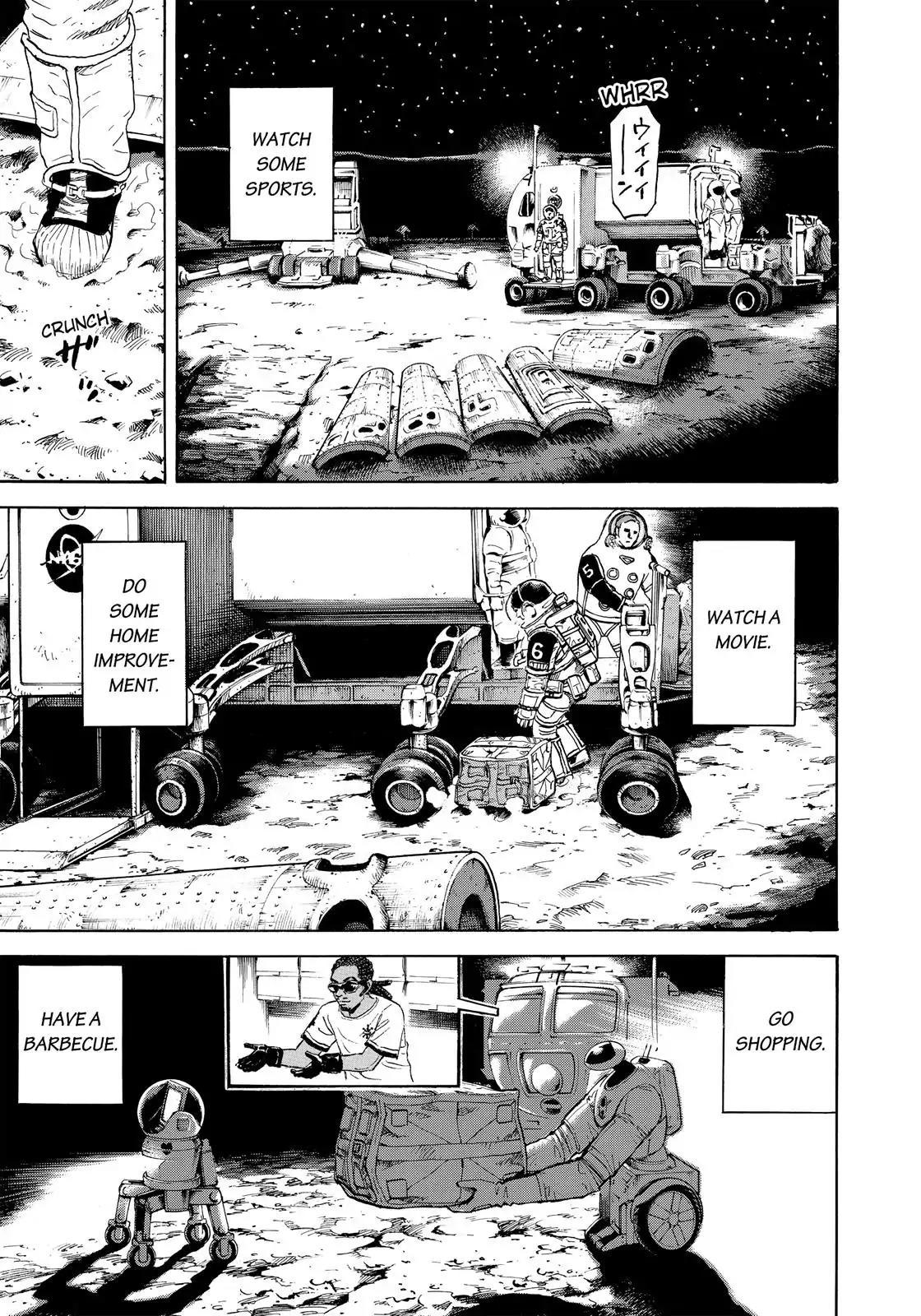 Uchuu Kyoudai Chapter 302 page 14 - Chapter 302: For That Instant...